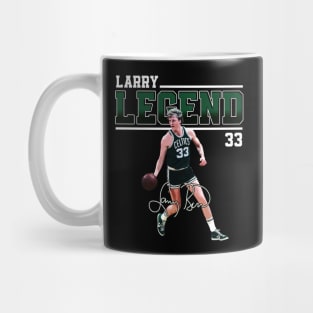 Larry Bird Legend Air Bird Basketball Signature Vintage Retro 80s 90s Bootleg Rap Style Mug